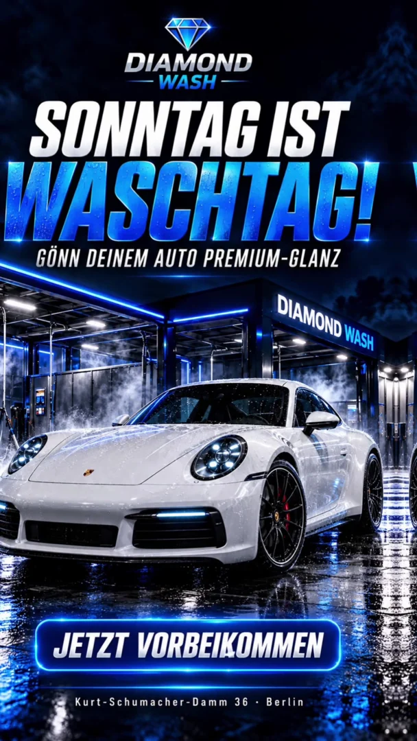Originalbeitrag von @diamondwashgermany: Sonntag ist Waschtag